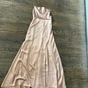 Fame and Partners Pink Maxi Sundress for Weddings